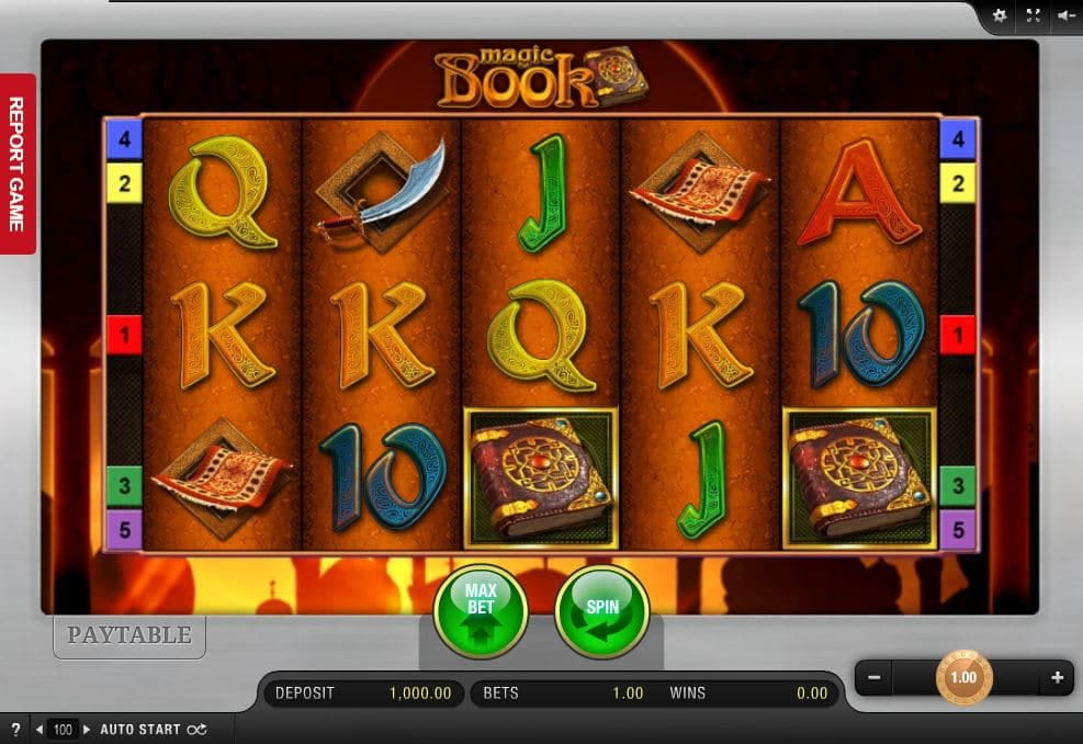 Bally Wulff Magic Book Slot