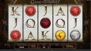 Microgaming Game of Thrones Slot