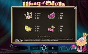 King of Slots online
