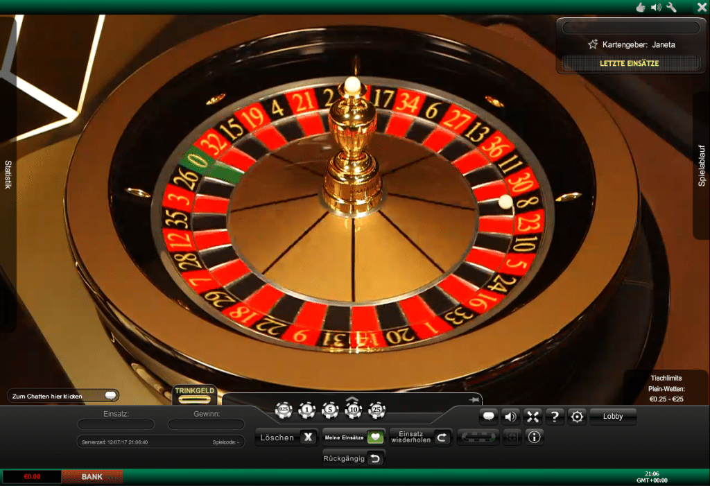 Live Casino von Playtech Limited